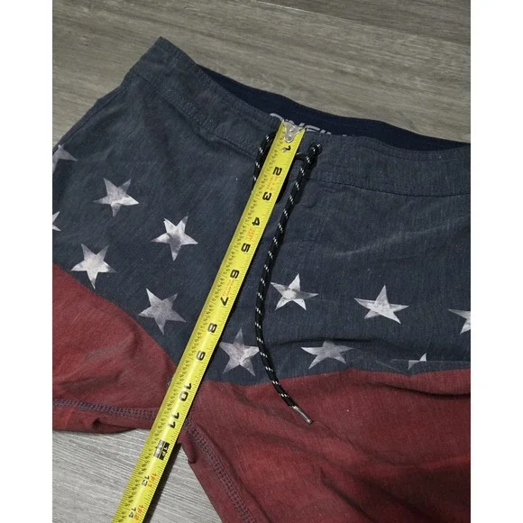 O'neil Mens Board Shorts size 28 American‎ Flag Stars USA - Picture 10 of 11
